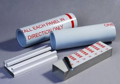 Aluminium profile protective film