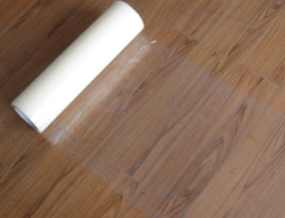 Protective film for floor tiles
